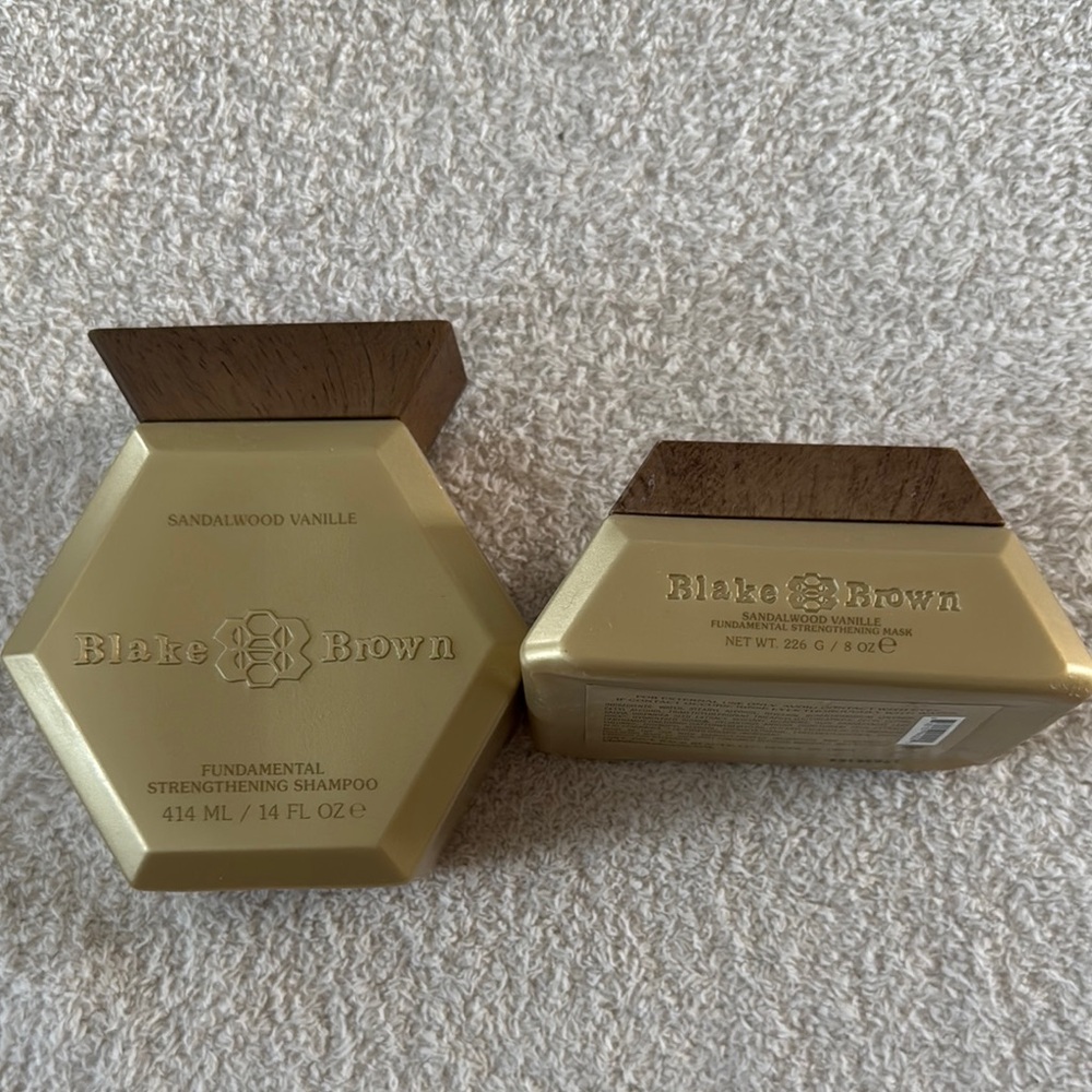 Blake Brown Sandalwood Vanilla Shampoo/Mask Set